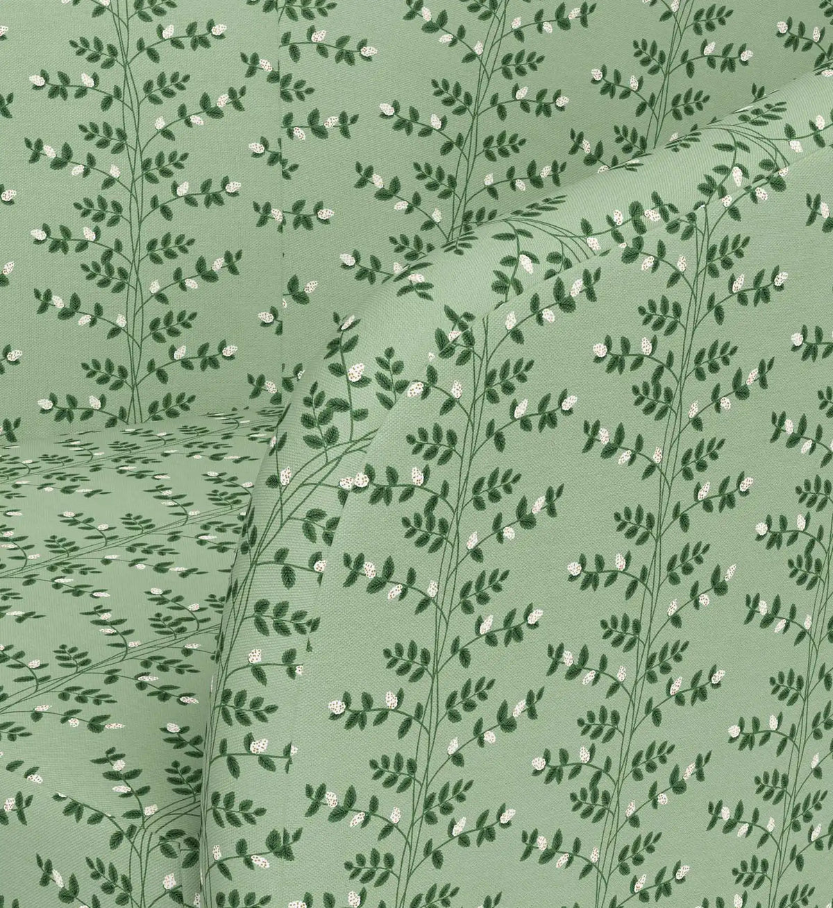 Pembroke Swivel Chair - Climbing Vines