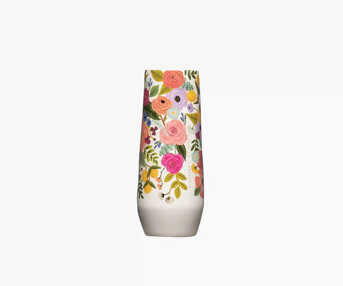 7 oz. Stemless Flute - Garden Party