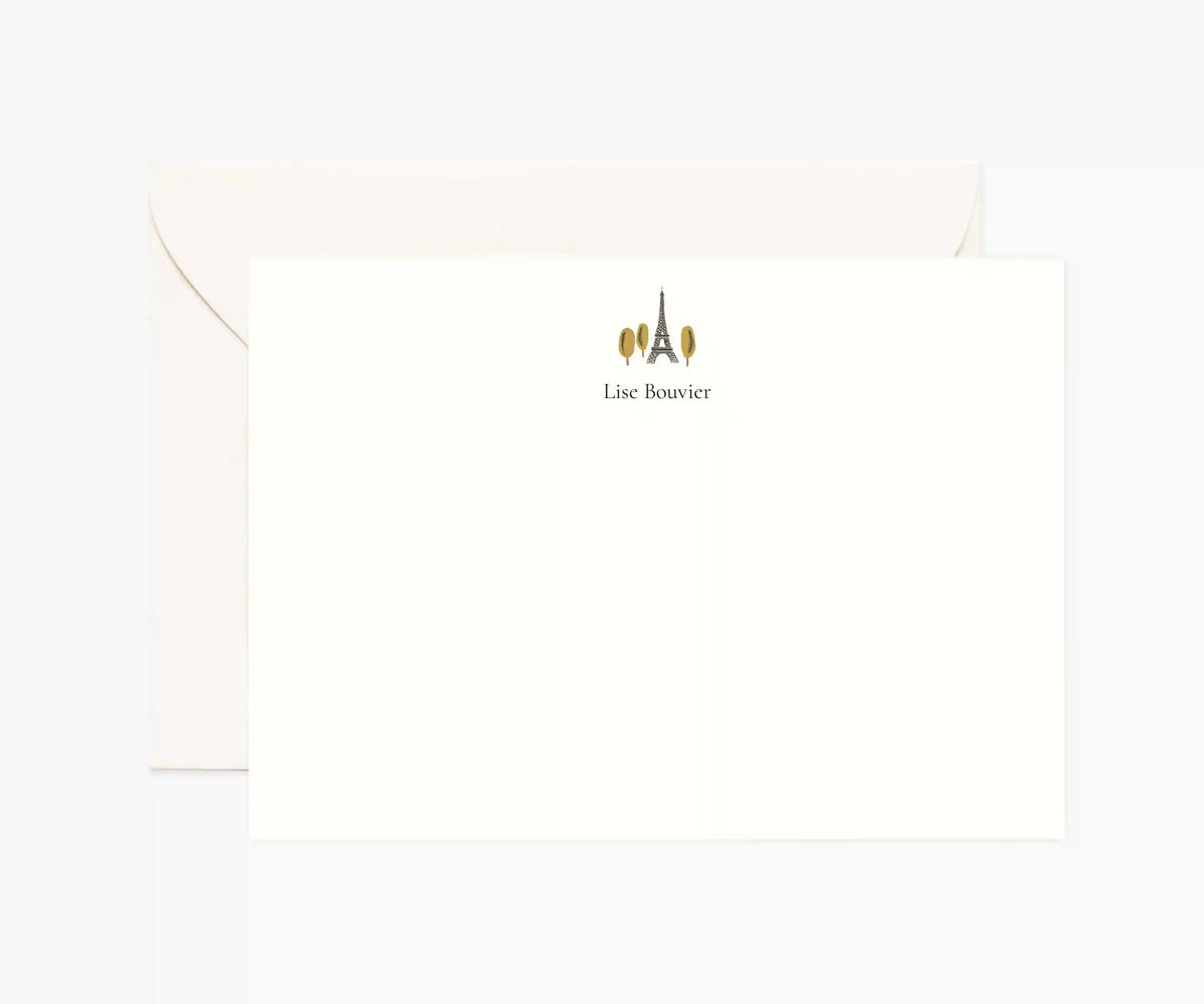 Travel Personalized Stationery  - Paris