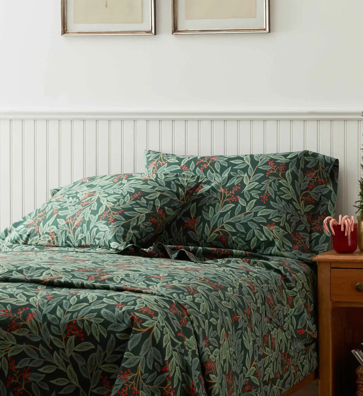 Percale Fitted Sheet - Willowberry