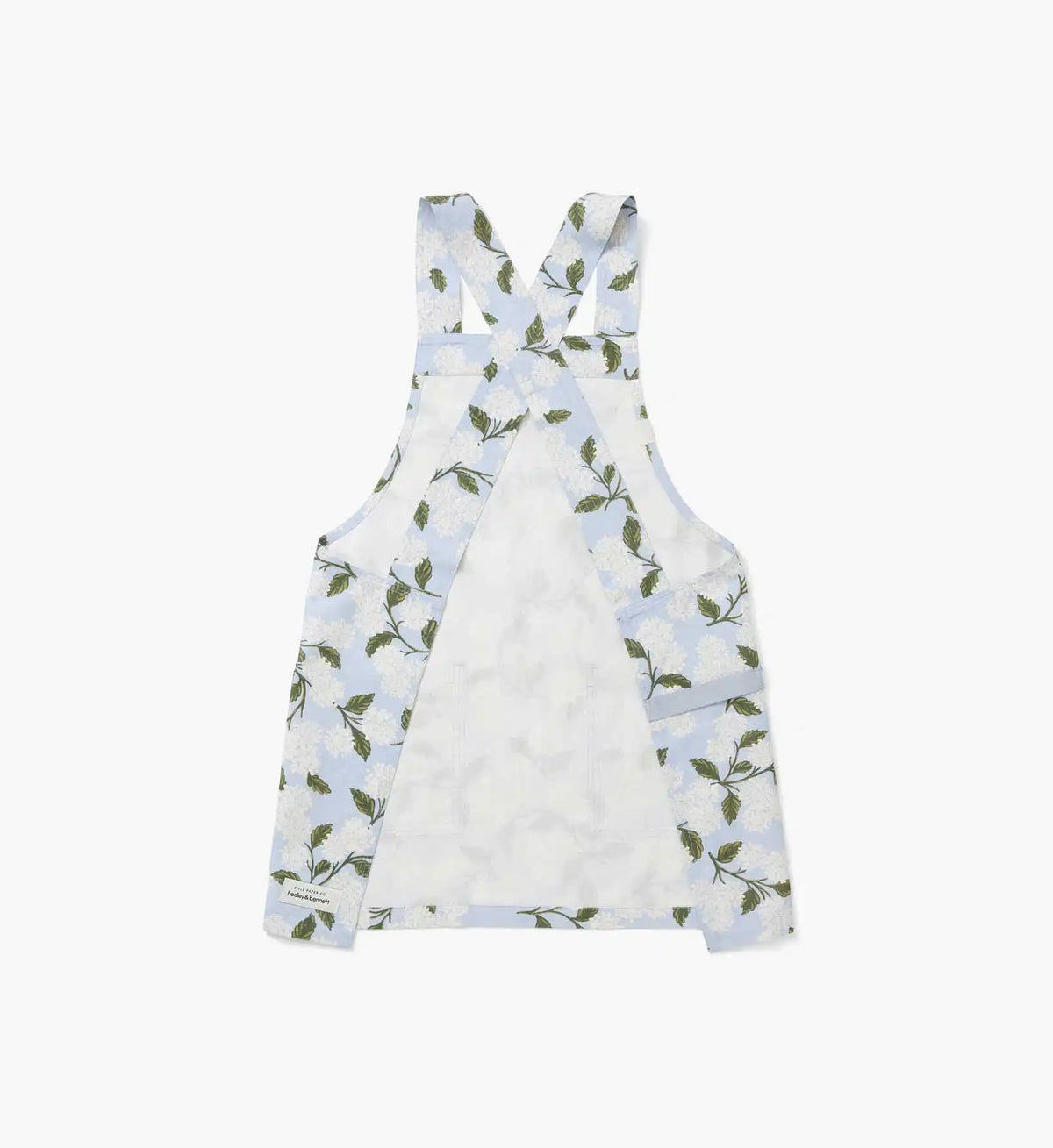 Smock Apron - Hydrangea