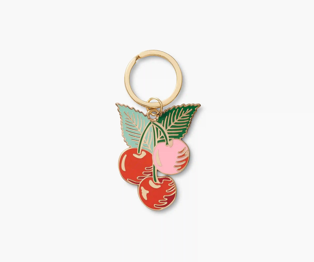 Enamel Keychain - Cherries
