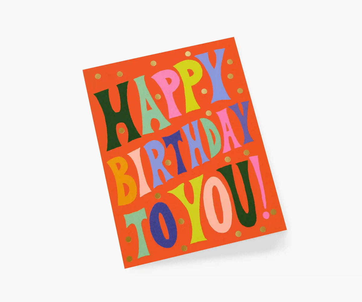 Groovy Birthday Cards - Boxed Set