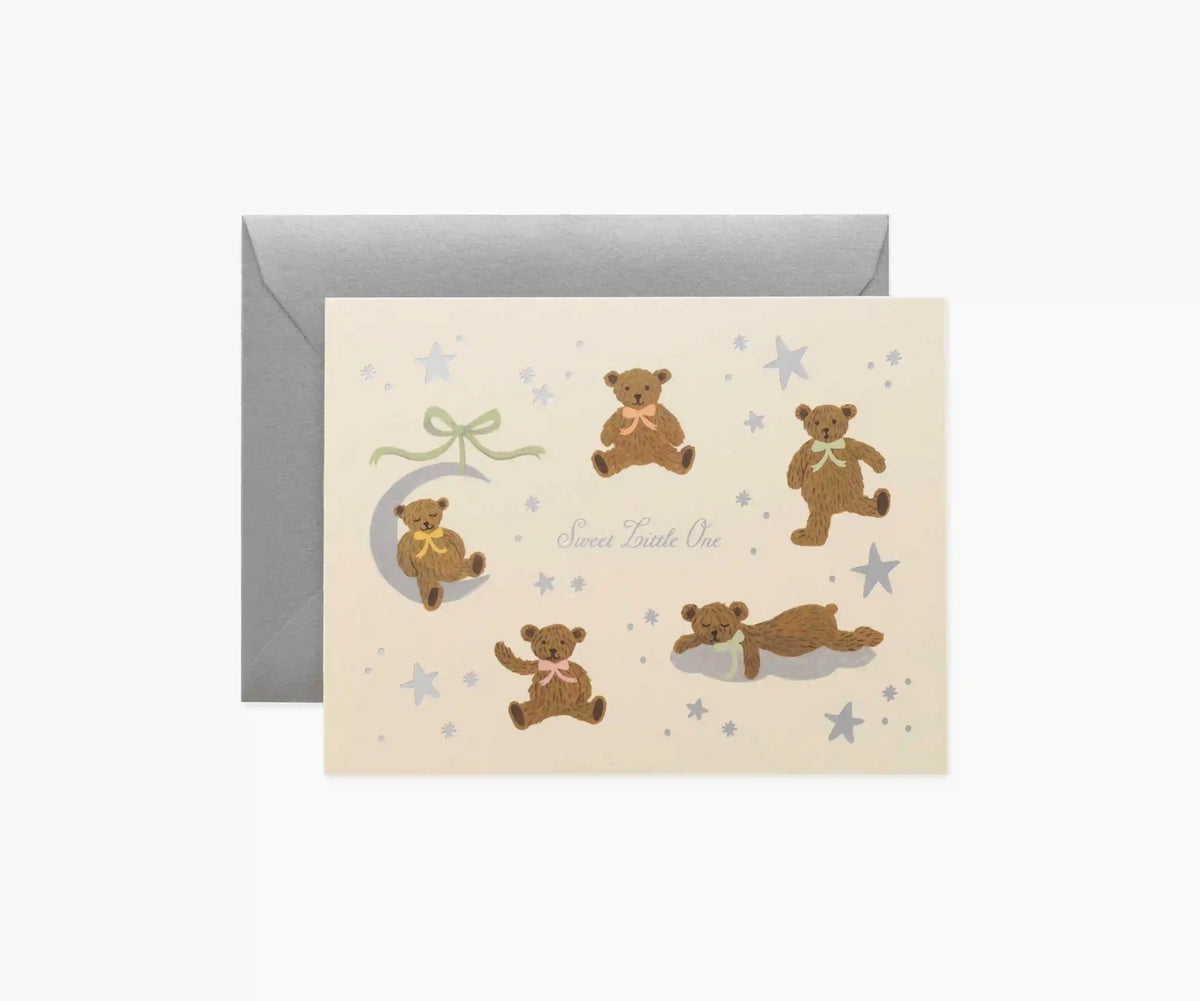 Sweet Little One Baby Card - Single Card