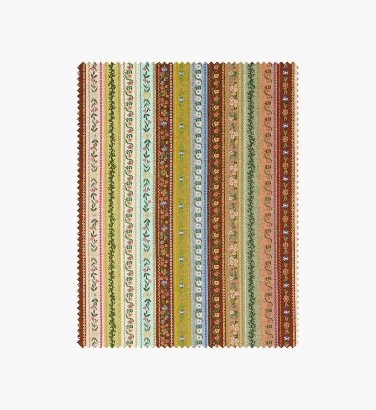Gemma Cotton Metallic Fabric - Yellow