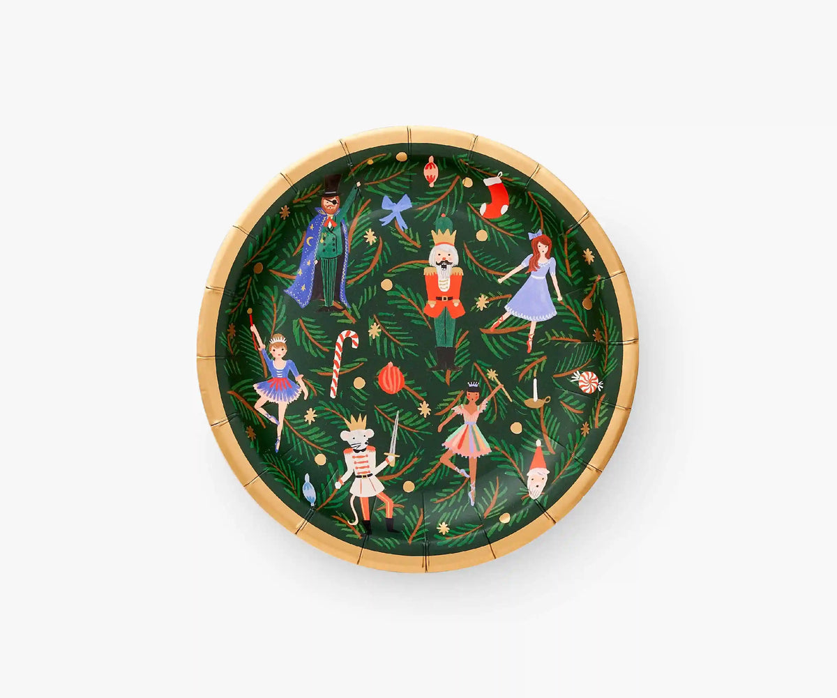 Small Paper Plates - Nutcracker