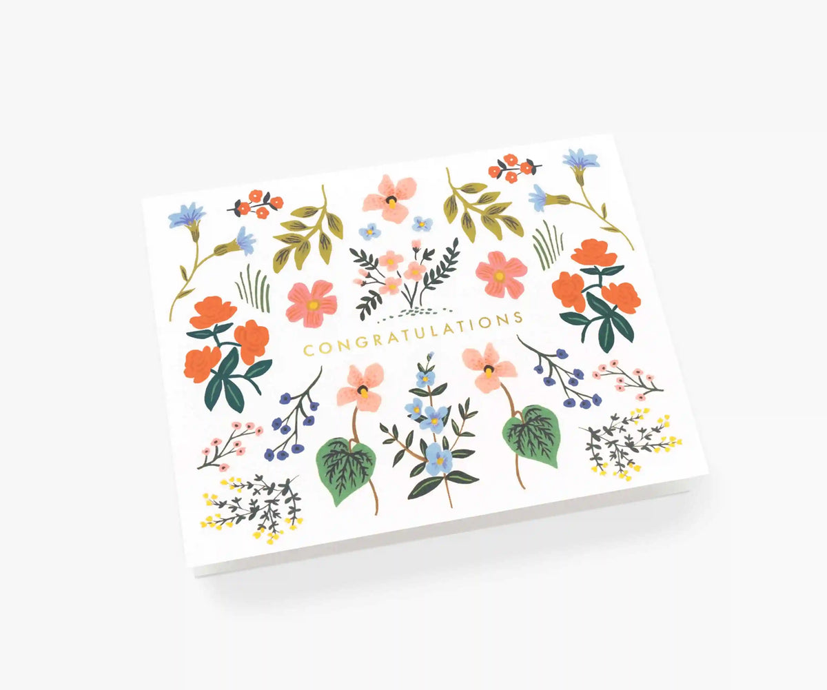 Wildwood Congrats Card - Single Card
