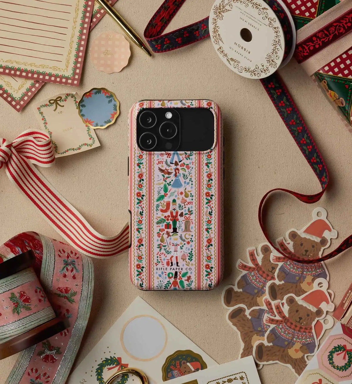 Phone Case - Holly Jolly Nutcracker