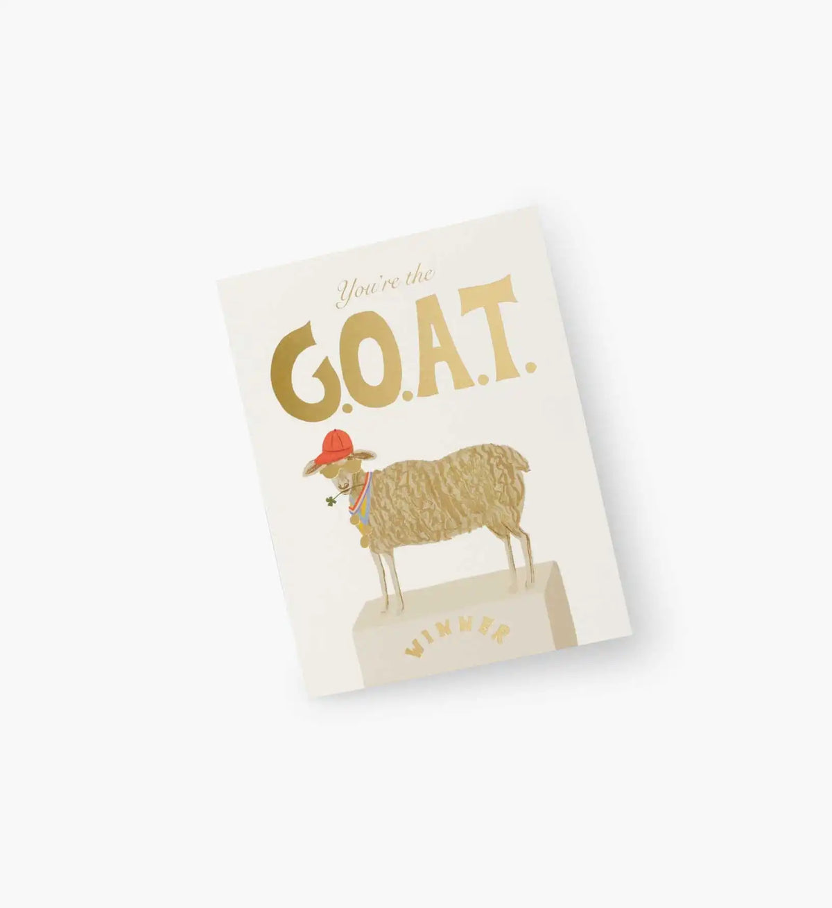 G.O.A.T. Love & Friendship Card - Single Card