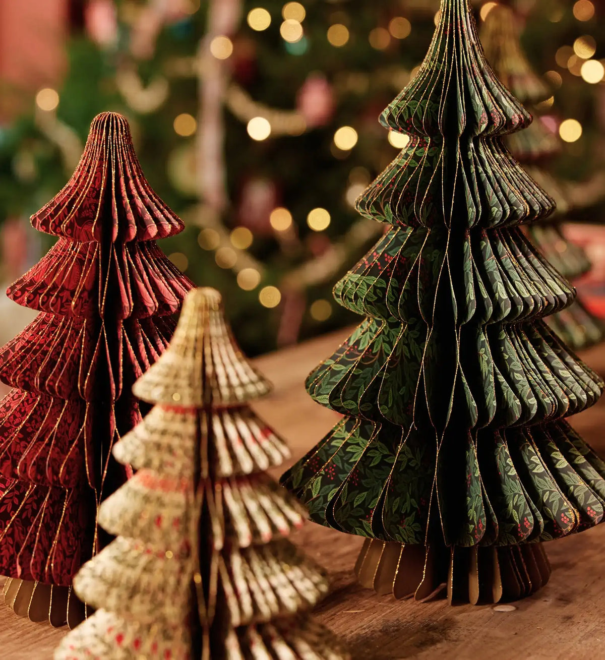 Holiday Honeycomb Tree Decor - Christmastide