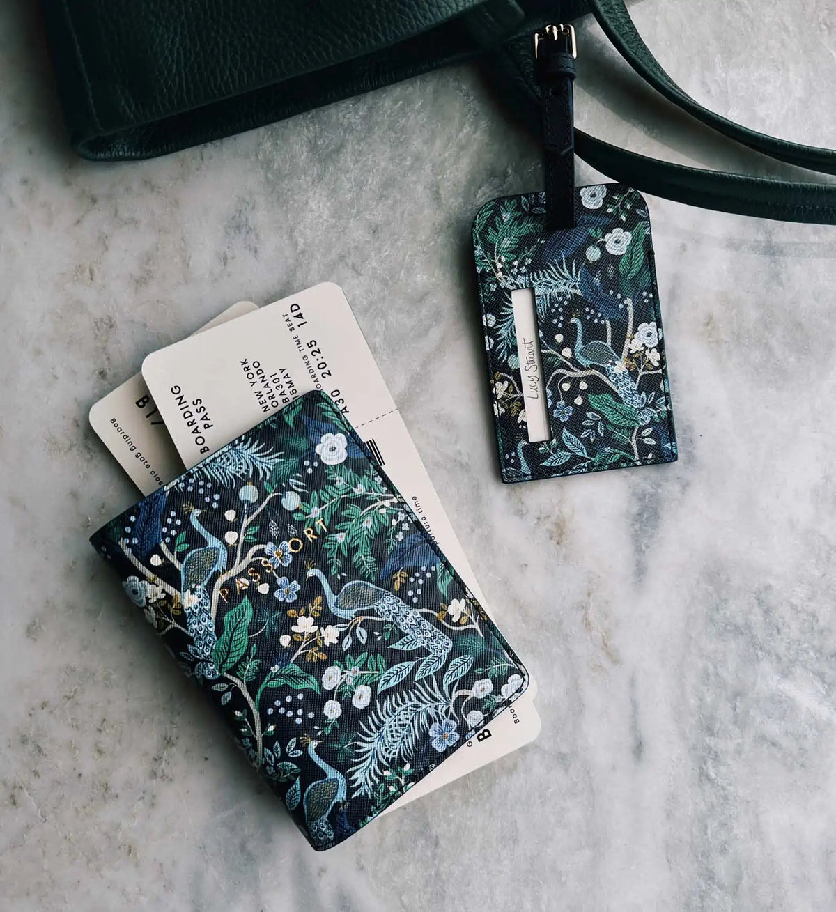 Passport Holder - Peacock