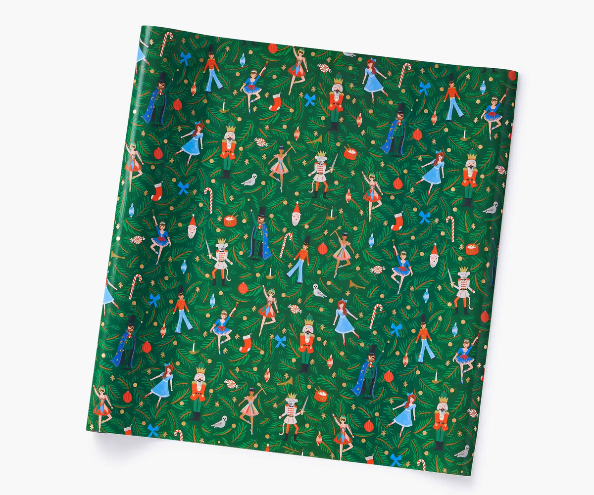 Holiday Wrapping Roll - Nutcracker