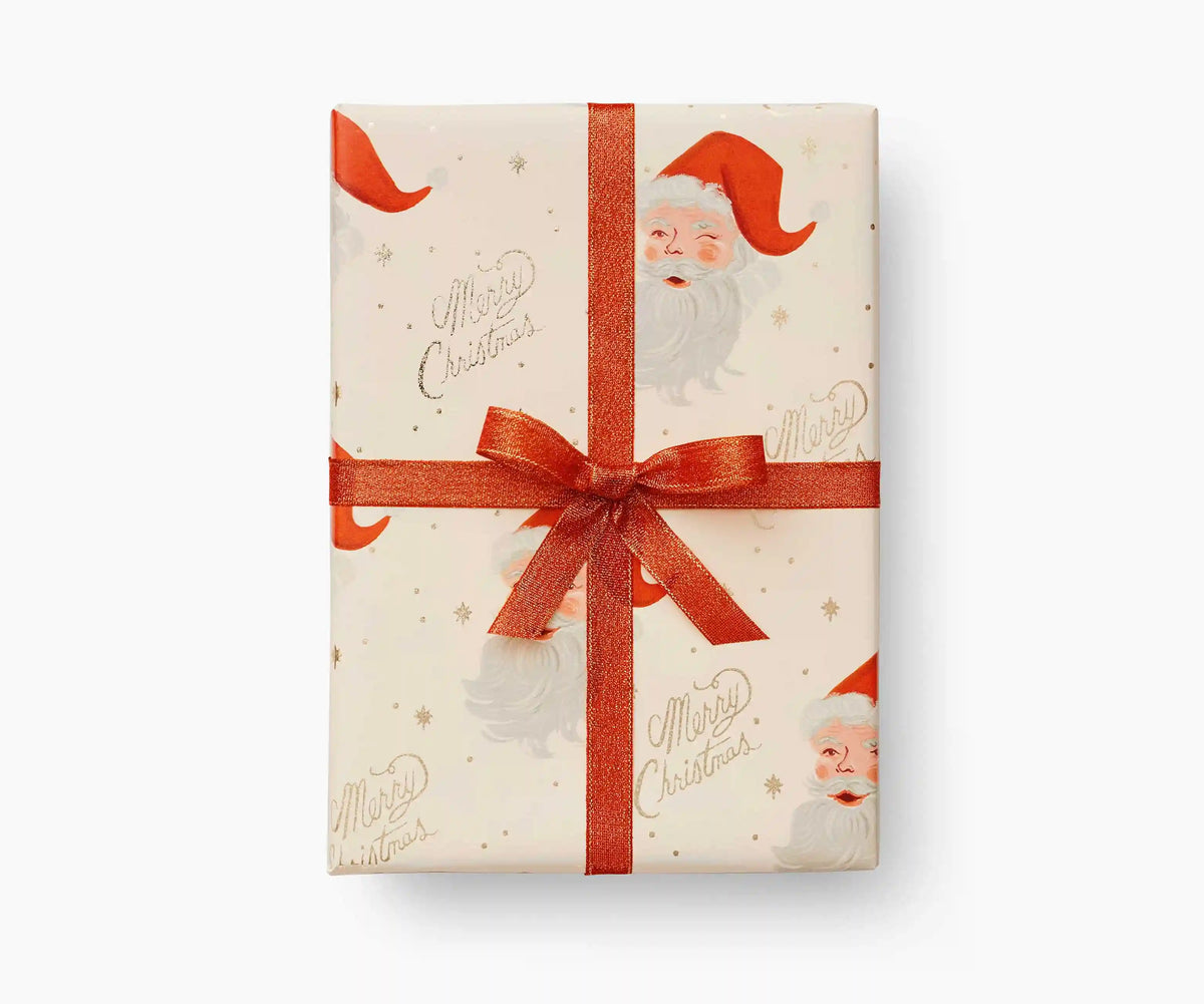 Holiday Wrapping Roll - Santa