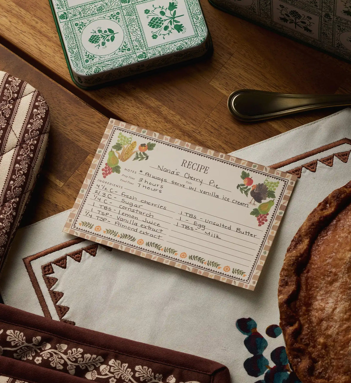 Recipe Cards - Harvest