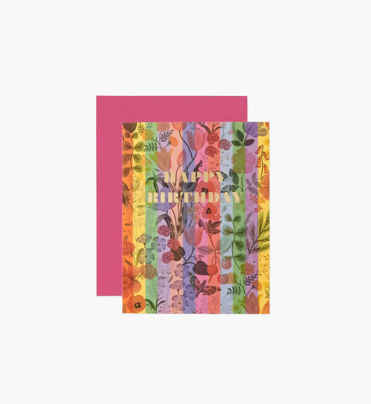 Kaleidoscope Birthday Card - Single Card