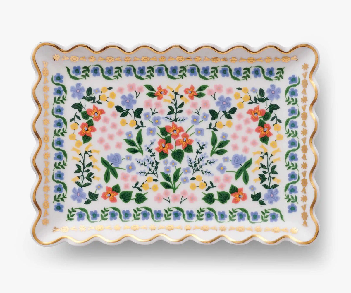 Porcelain Catchall Tray - Wildwood