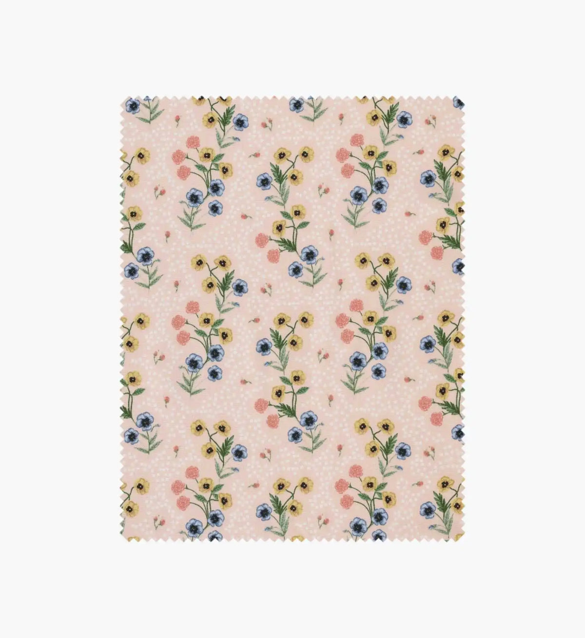 Poppy Cotton Fabric - Pink