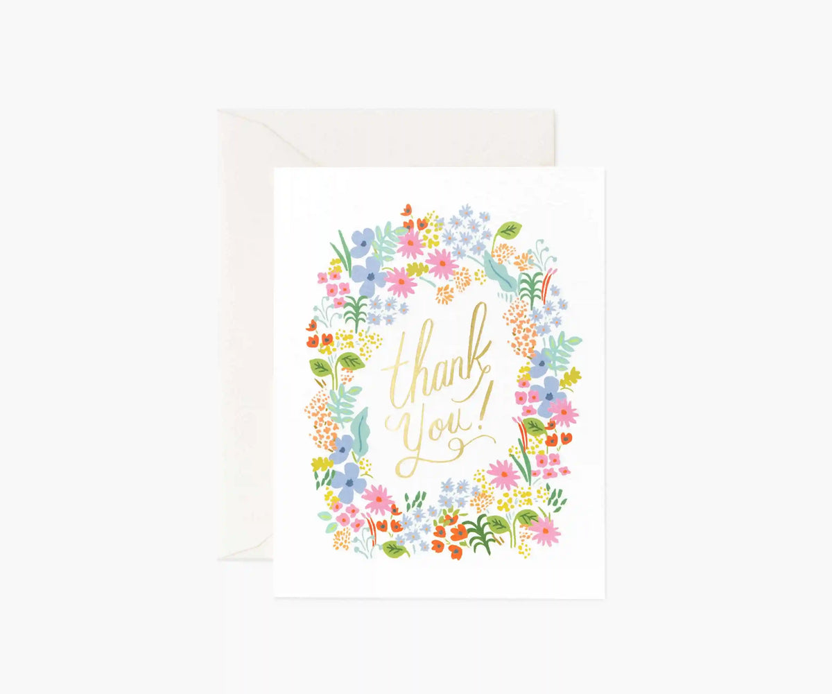 Prairie Thank You Card - Single Card