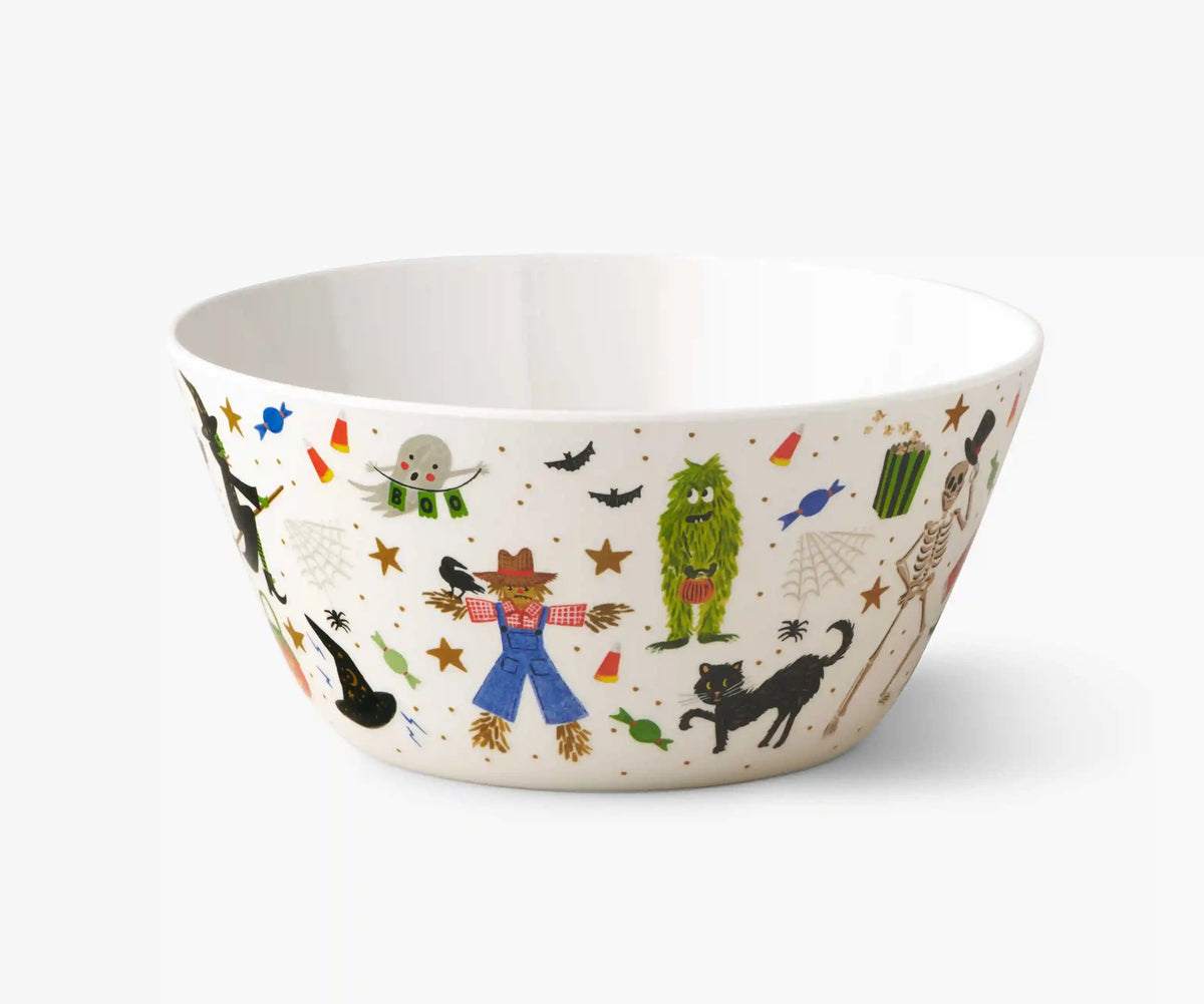 Melamine Serving Bowl - Halloween Parade