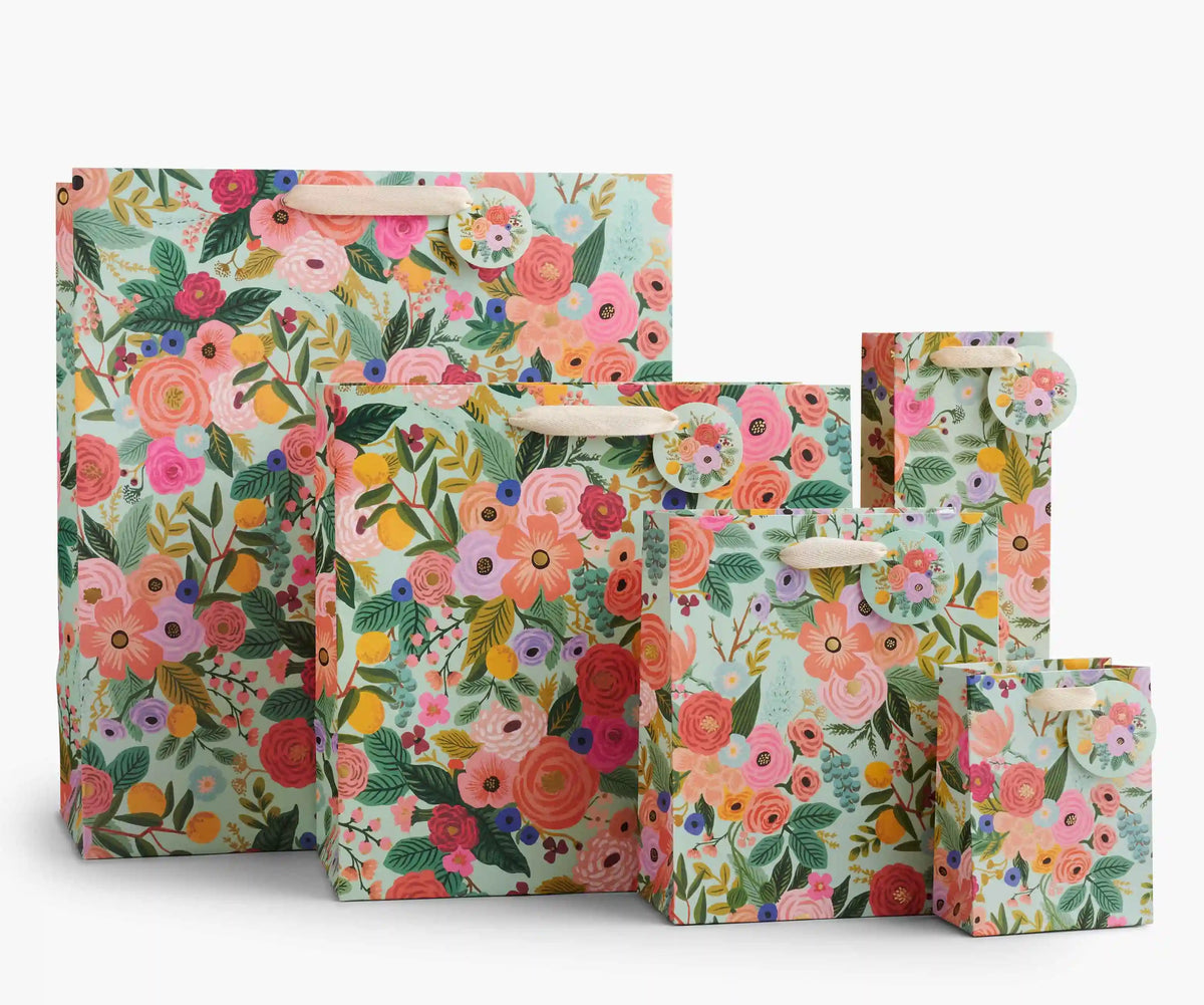 Garden Party Wine Gift Bag
