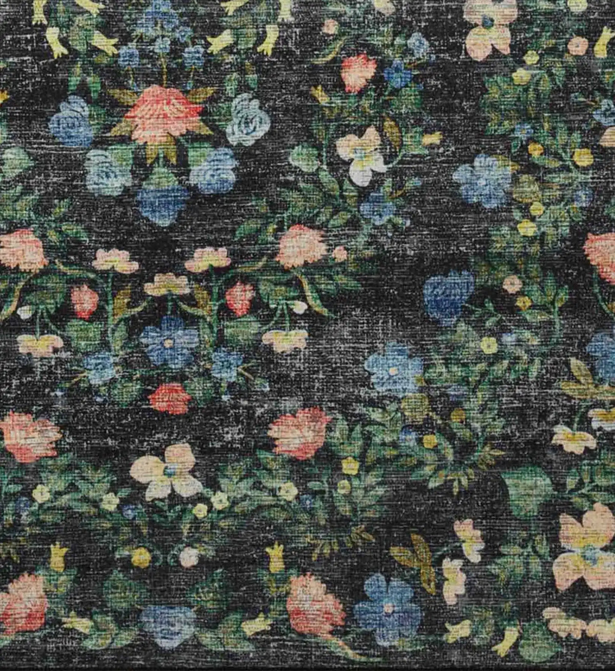 Palais Windsor Printed Rug - Black