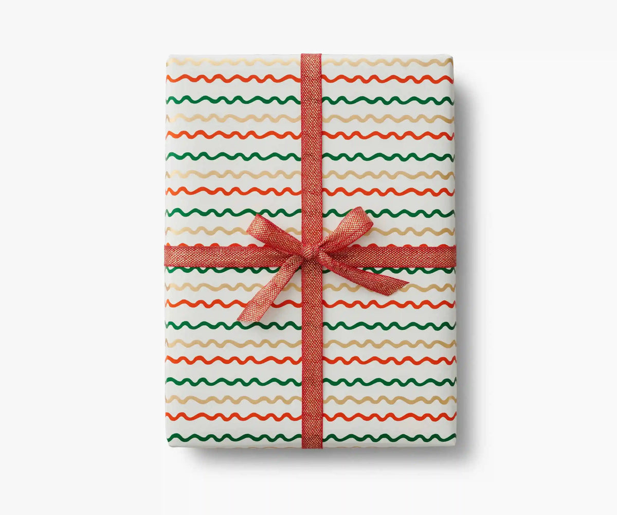 Holiday Wrapping Roll - Ribbon Stripe