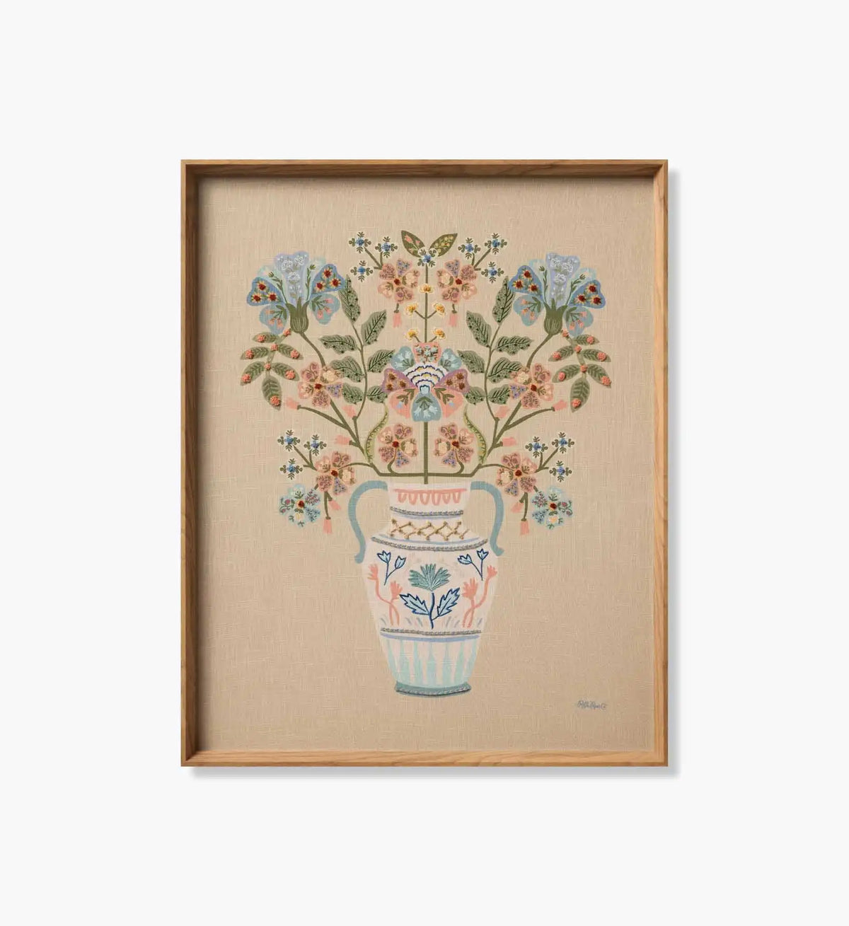 Framed Wall Art - Gracie Vase