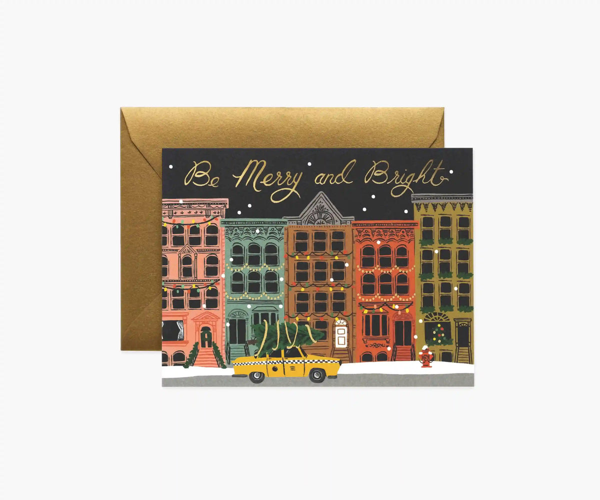 City Holiday Card - Single Card