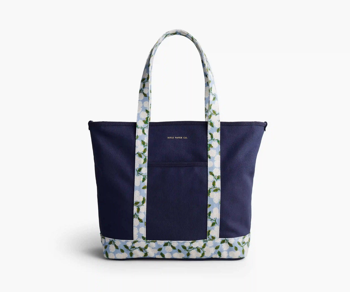 Canvas Carry All - Hydrangea