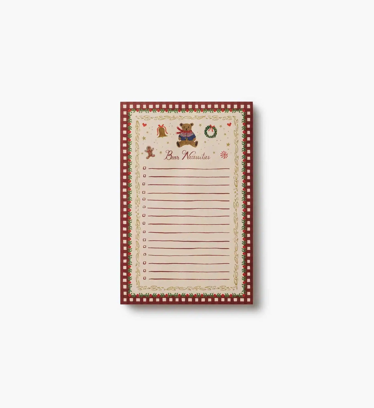 Holiday Notepad - Beary Christmas