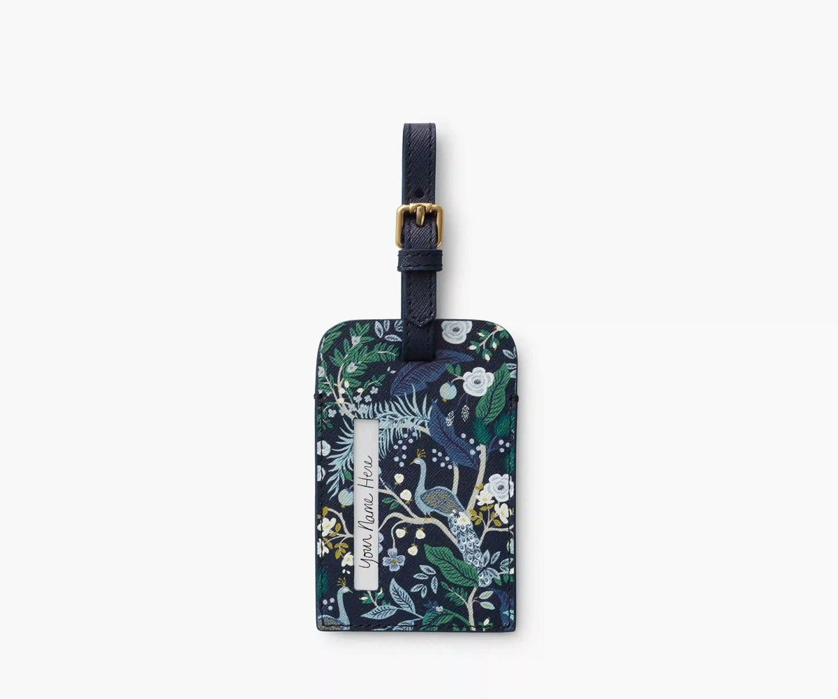 Luggage Tag - Peacock