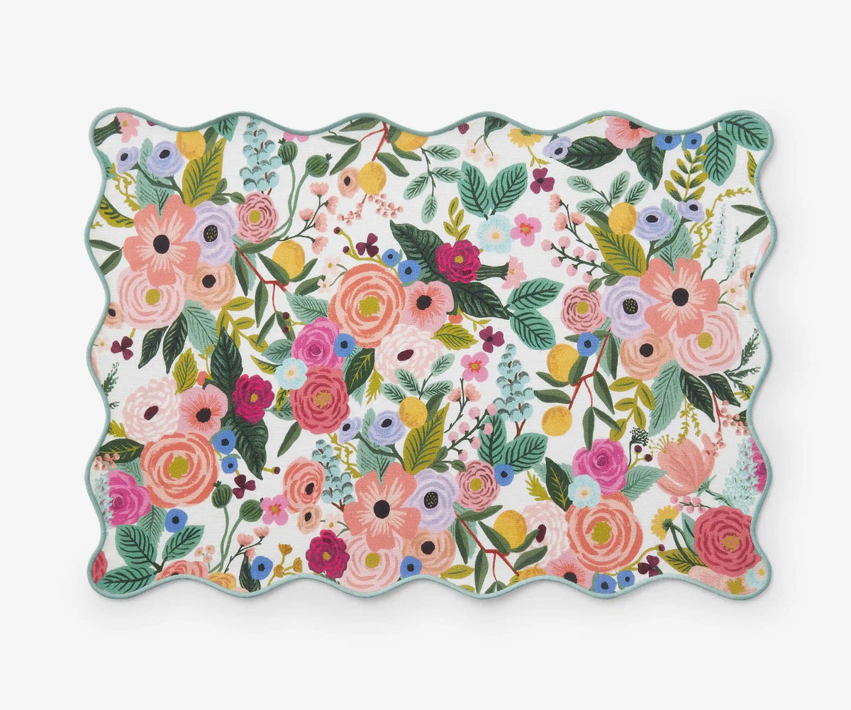 Cotton Placemats - Garden Party