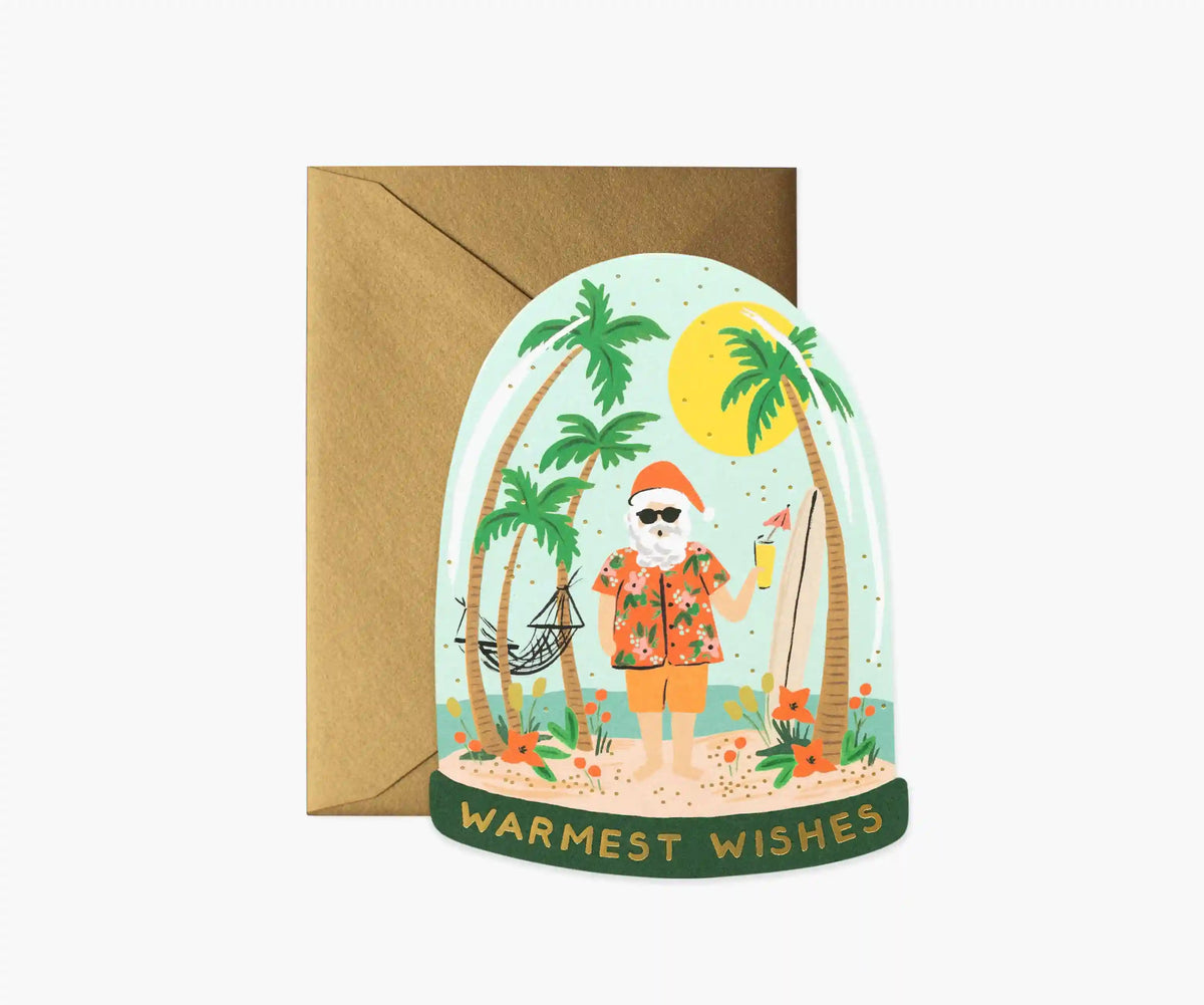 Warmest Wishes Holiday Card - Single Card
