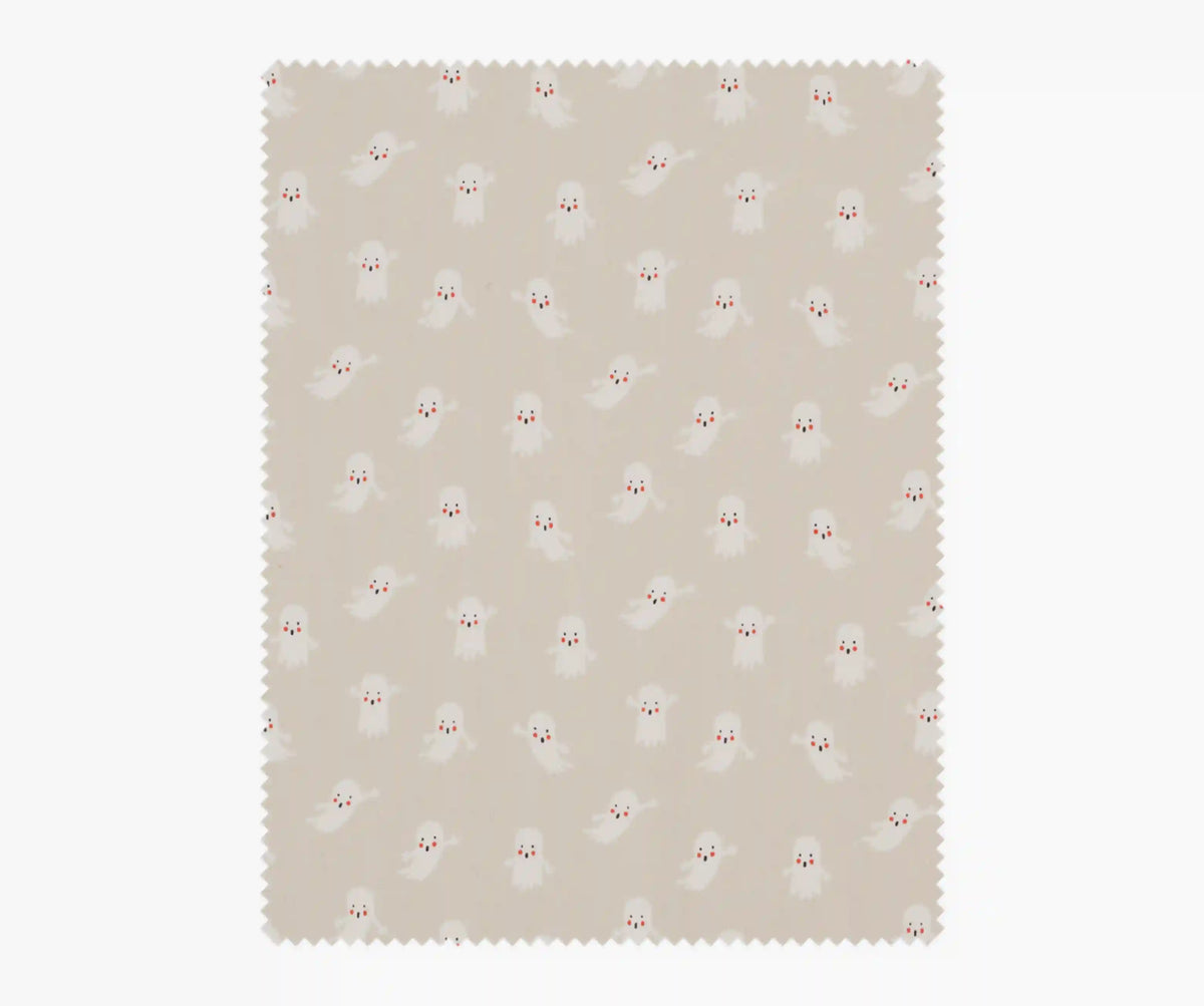 Ghosts Cotton Fabric - Linen
