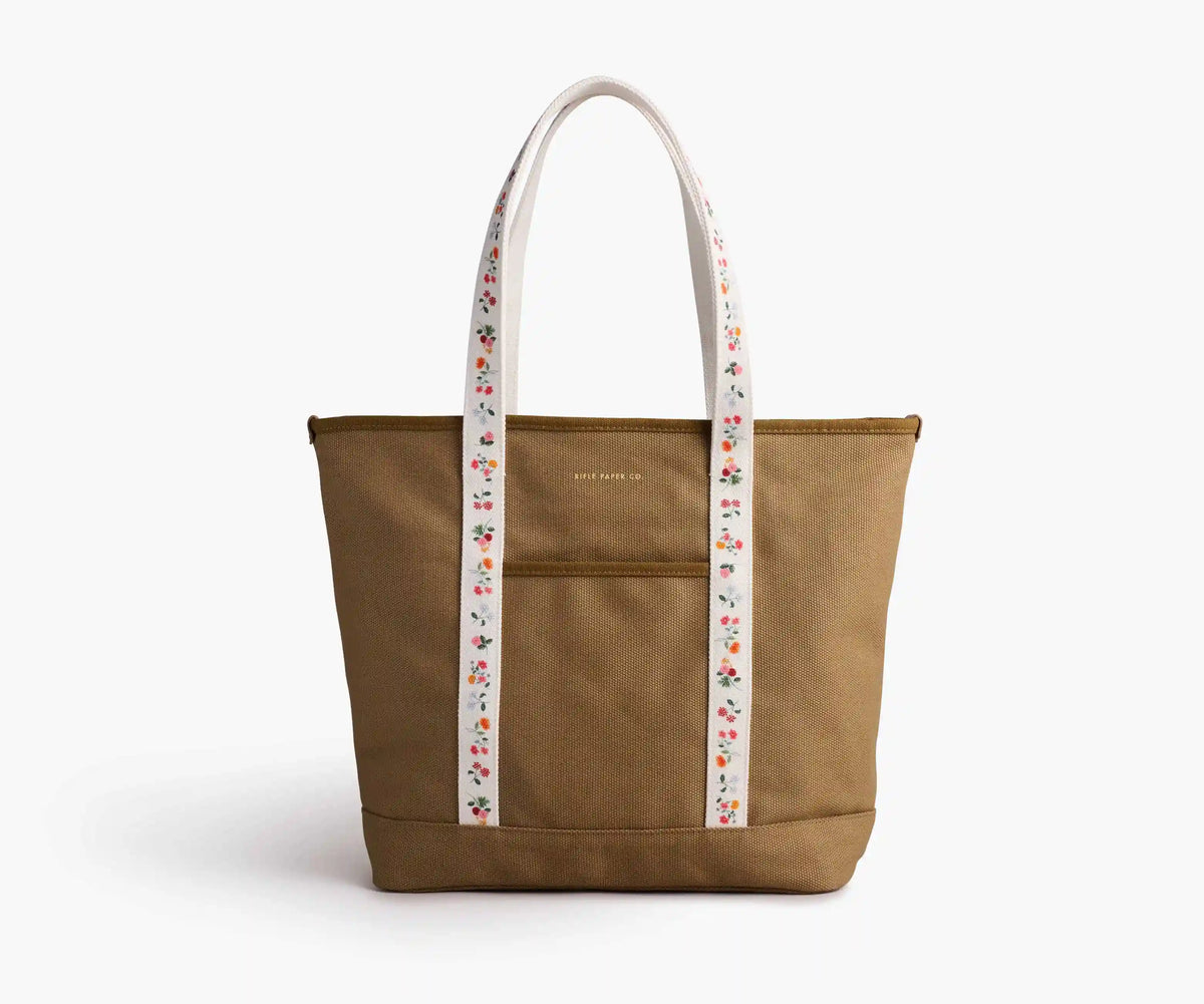 Canvas Carry All - Ditsy Dahlia