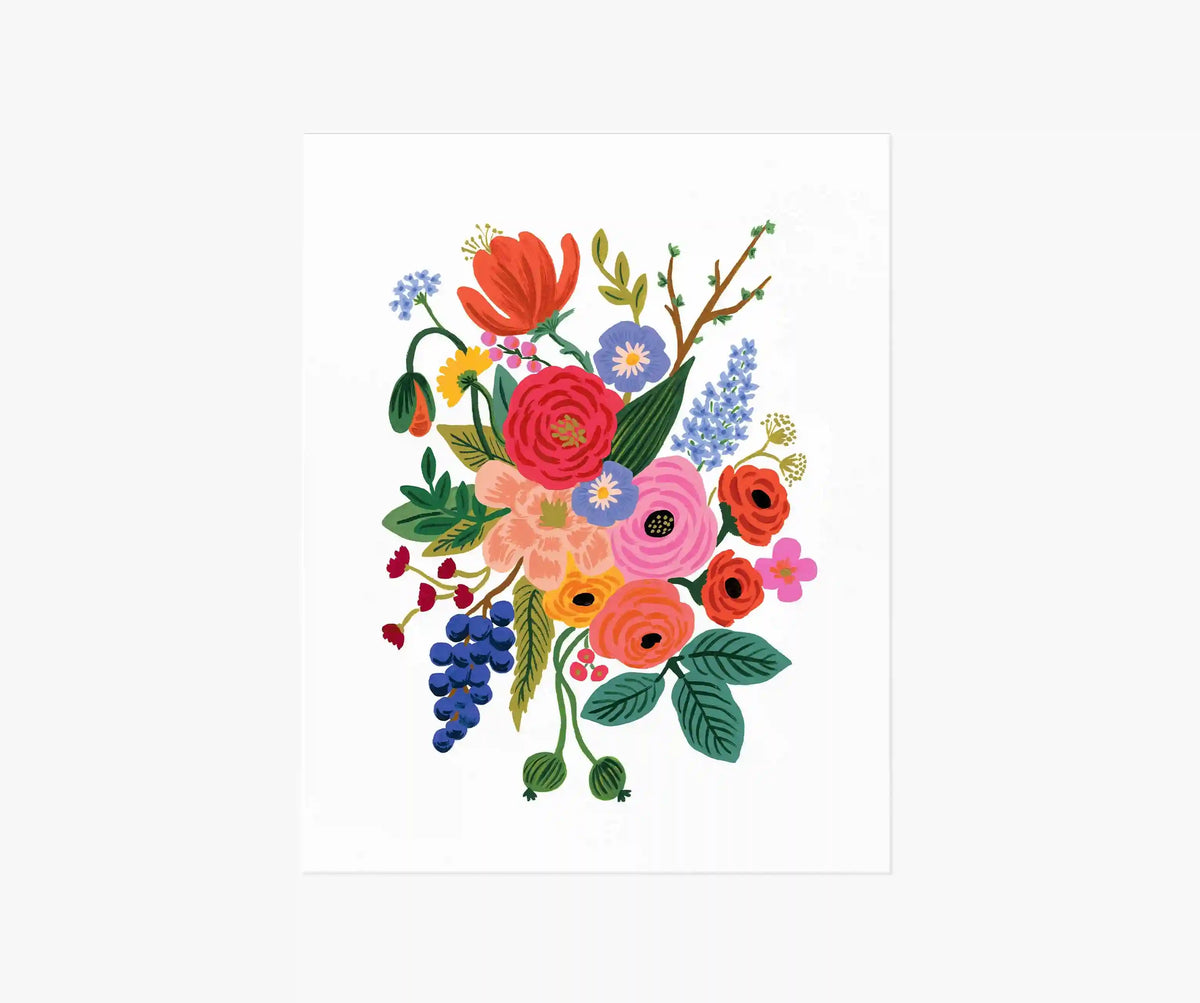 Garden Party Bouquet Art Print