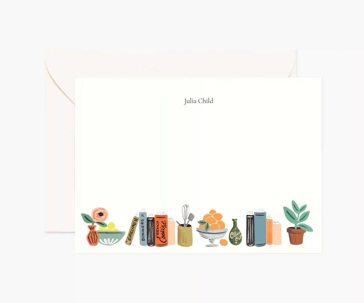 Everyday Personalized Stationery  - Kitchen Shelf