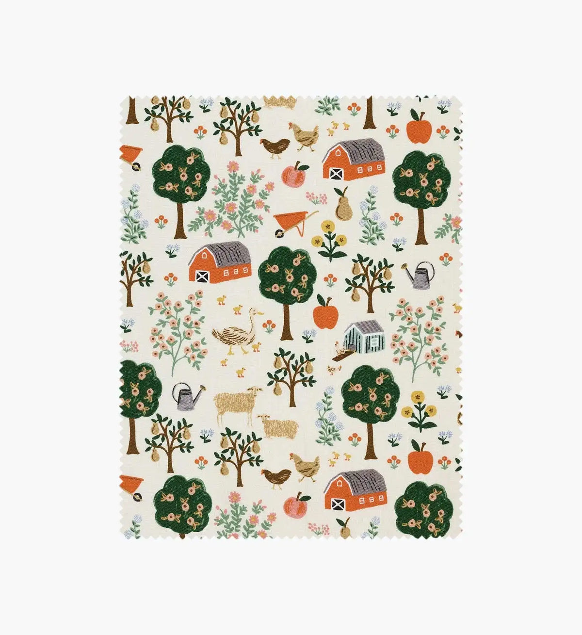 Farmhouse Cotton Fabric - Cream