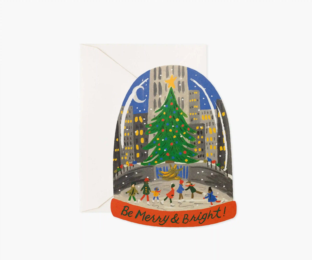 Skating in the City Holiday Cards - Boxed Set