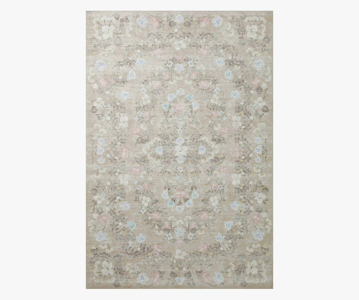 Palais Windsor Printed Rug - Khaki