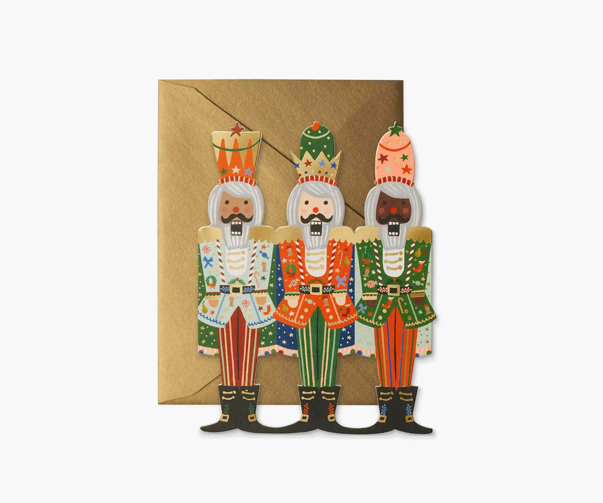 Nutcracker Brigade Holiday Card - Single Card