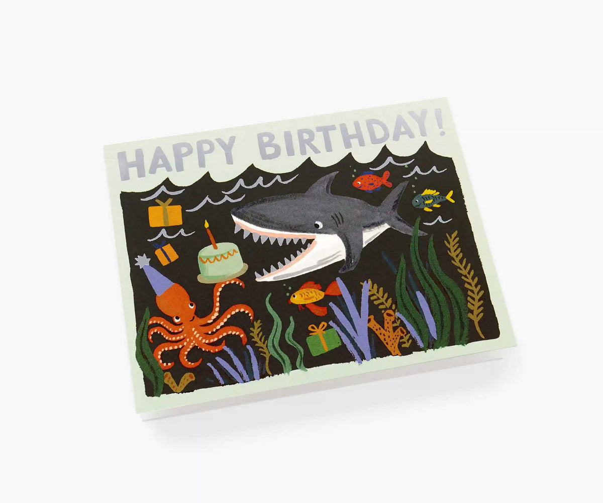 Shark Birthday Cards - Boxed Set