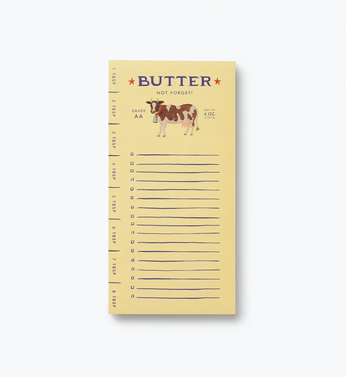 Market Pad - Butter Not Forget