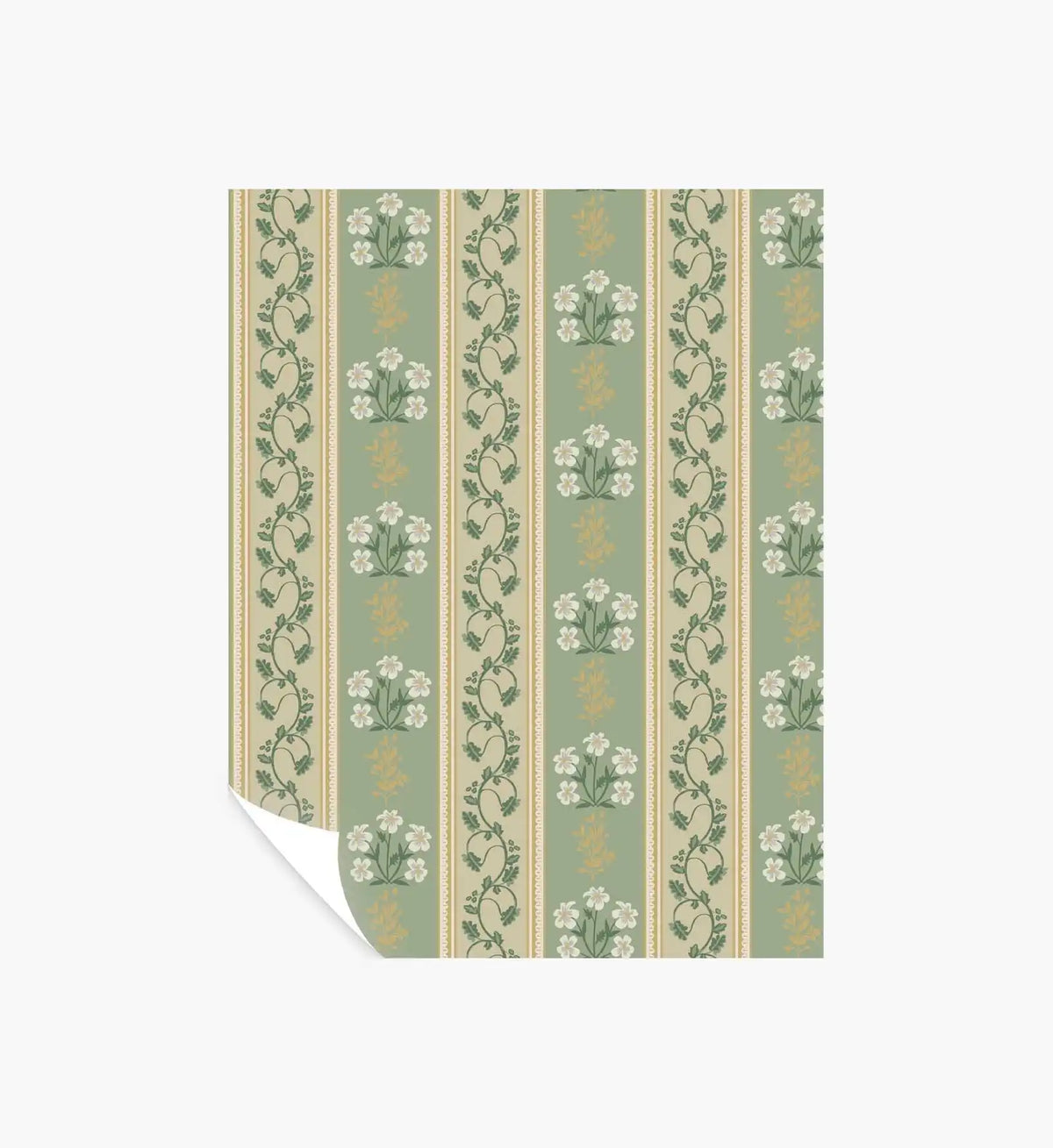 Portico Wallpaper Sample - Sage