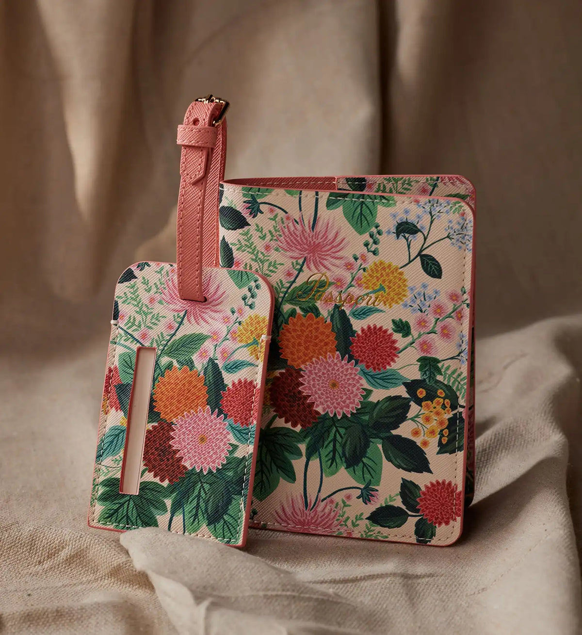Passport Holder - Dahlia