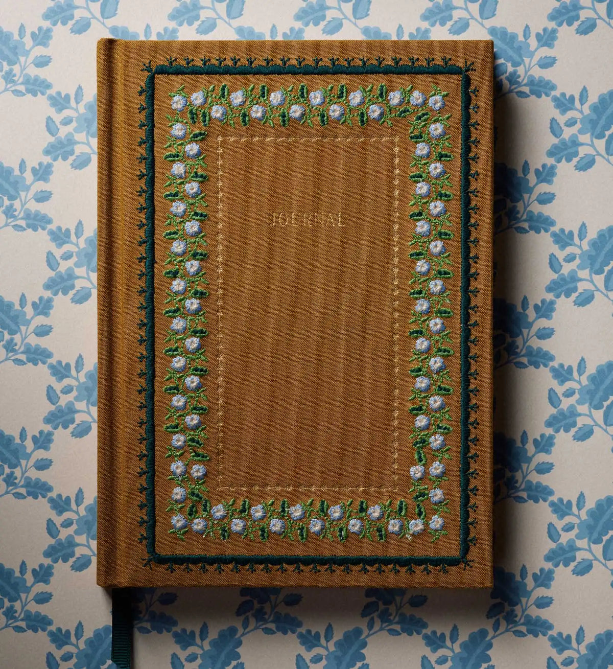 Embroidered Journal - Portico
