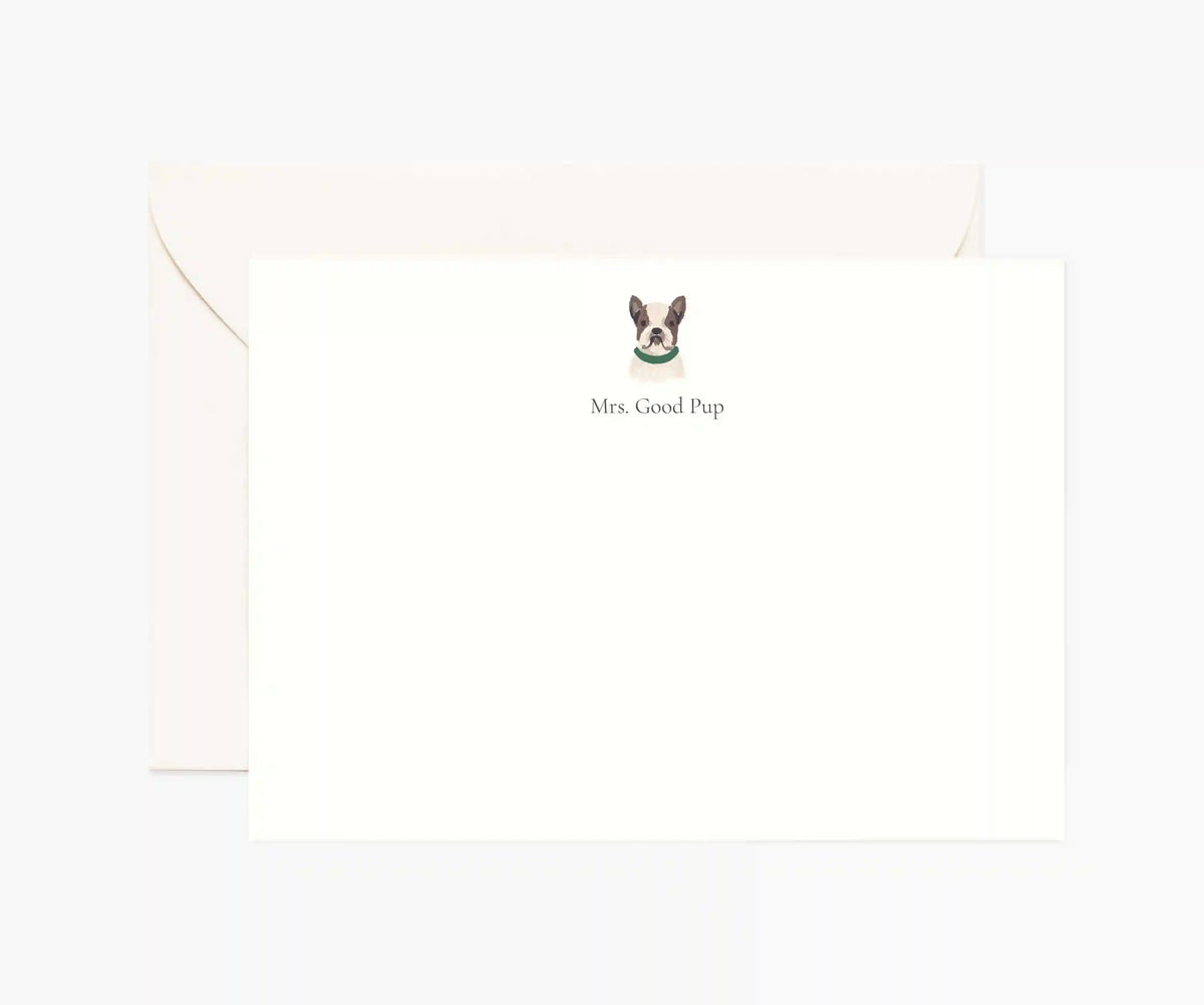 Pets Personalized Stationery - Dog 1