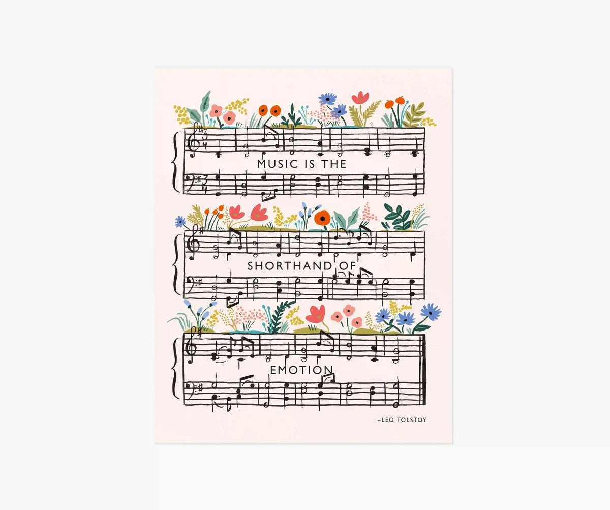 Tolstoy Quote Art Print