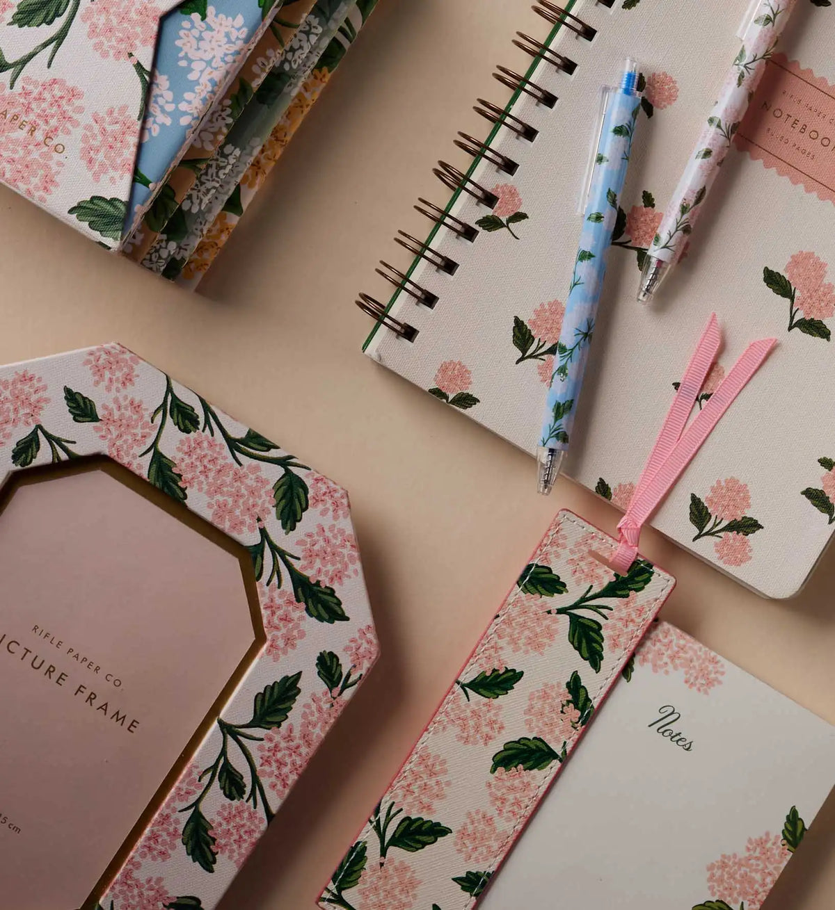 Bookmark - Pink Hydrangea