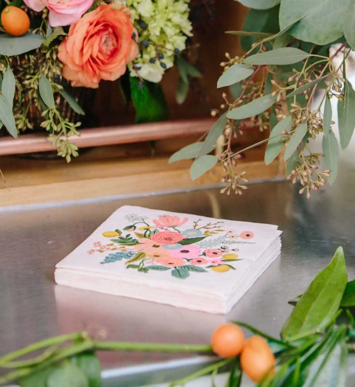 Paper Cocktail Napkins - Garden Party